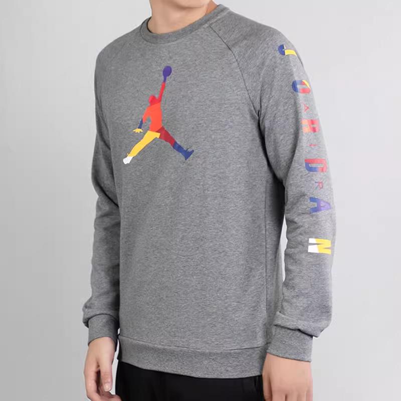 Jordan Sweatshirts Men's Crew Neck Moderate Regular CQ7593-091