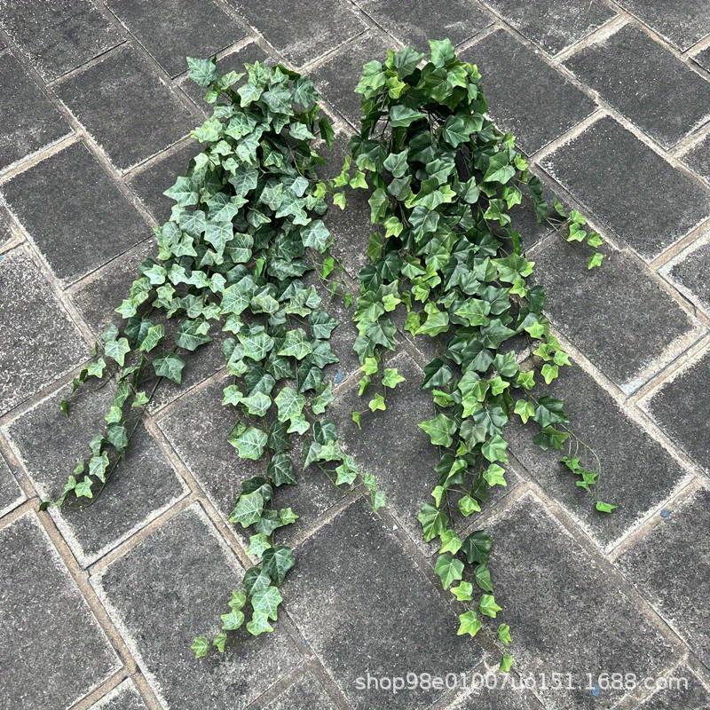 1Pc Simulation 25.6-inch Hand-feel Ivy Sweet Potato Leaf Vine Wall Hanging