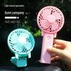 Influencer Handheld Mini Fan: Portable Battery Fan for Students and Desktops
