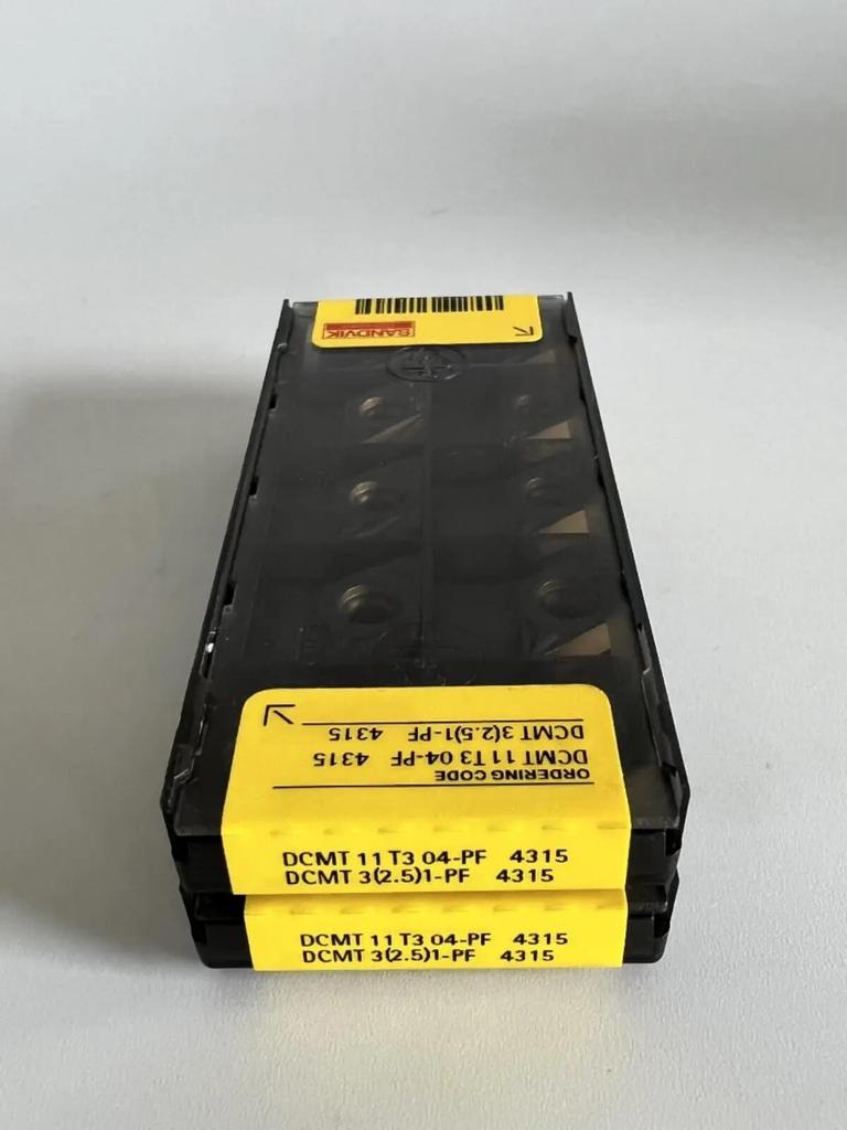 Original Sandvik / DCMT11T304-PF 4315  / CNC Lathe Carbide Blade 10 PCS