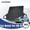 Car Trunk Mats For Haval H6 EV  Auto Vehicles Cargo Liner Carpets Interior Accessories Products Automobiles Covers Part Rugs