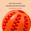 Pet Dog Toy: Bite-Resistant Rubber Molar Ball for Teeth Cleaning and Boredom Relief - Available In Small, Medium, Large with Sound Feature