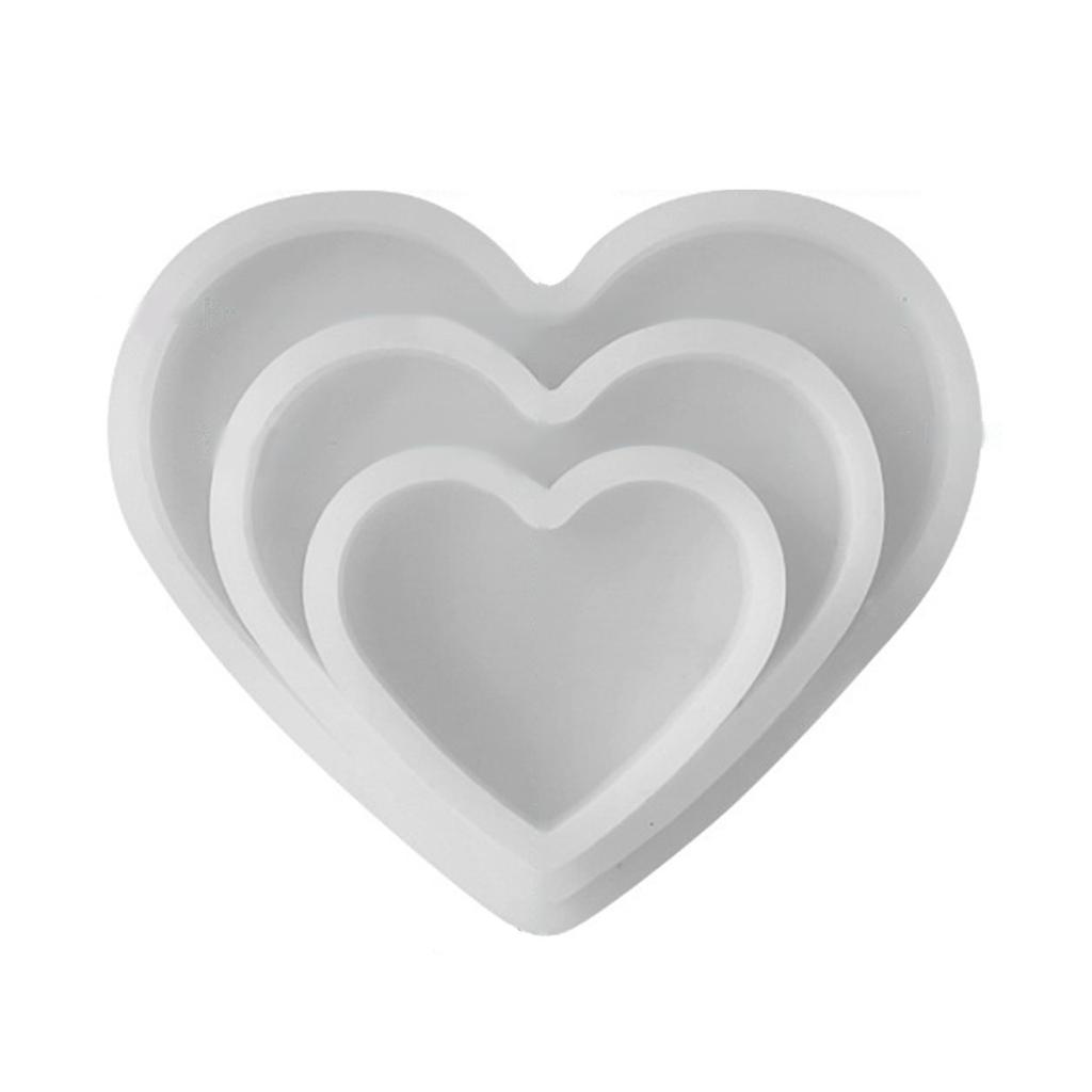 DIY Coaster Plate Molds Geometry Tray Cup Mat Silicone Molds for DIY Art Craft Cups Mats Epoxy Resin Coaster Molds