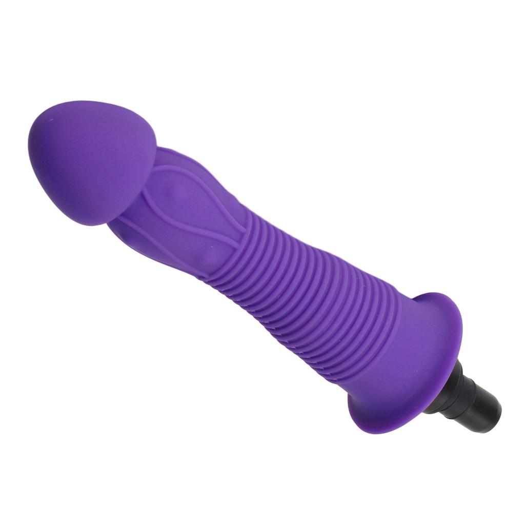 Muscle Massager Head Waterproof Silicone Replacement Head Attachment for   Tissue Massager Purple