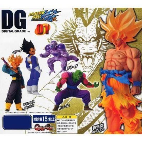 

Gashapon Digital Grade Series Dragon Ball Kai 01 Complete Set of 5 Types (DG)