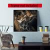 Vampire Diamond Painting Round Diamond Mosaic Rhinestones Diamond Embroidery Craft Kit Wall Decor Without Frame