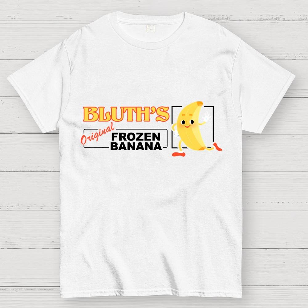Bluths Gefrorene Banane Lustig 100% Baumwolle Sommer Lässig Kühl Locker T-Shirt