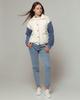 Butella 14943 Milky Button-down Sweater