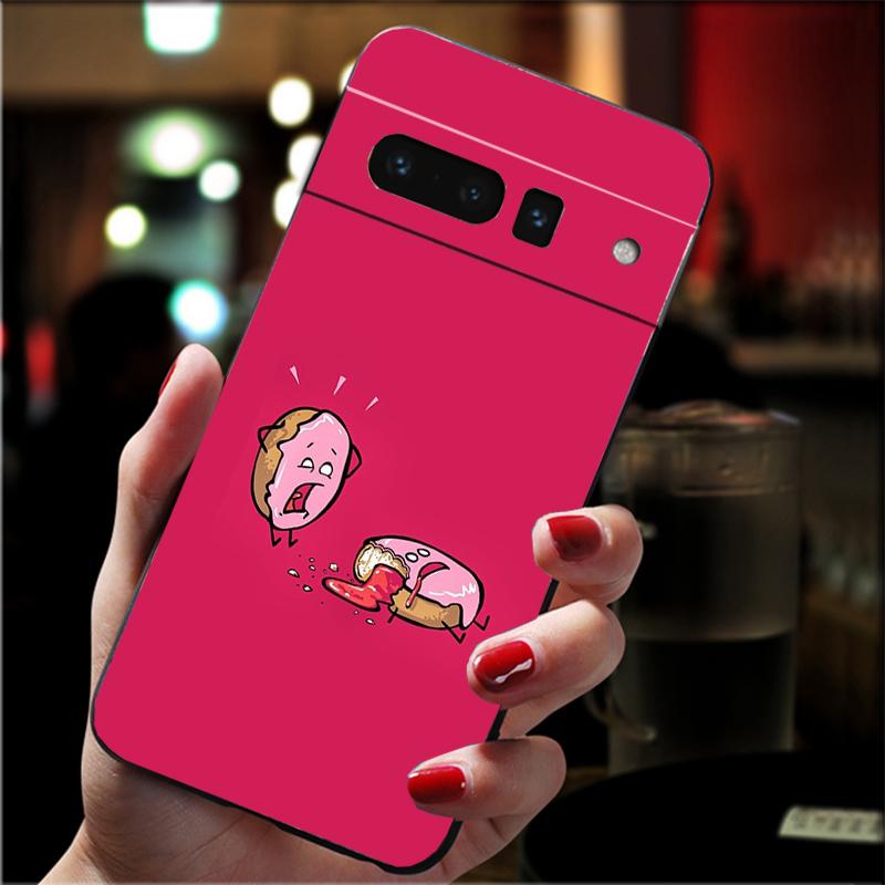 

Funny cartoon food Phone Case For Google Pixel 10 9 Pro XL 9A 8 7 6 Pro Pixel 8A 7A 6A Pixel 8 7 6 5 Google Pixel 6 Pro