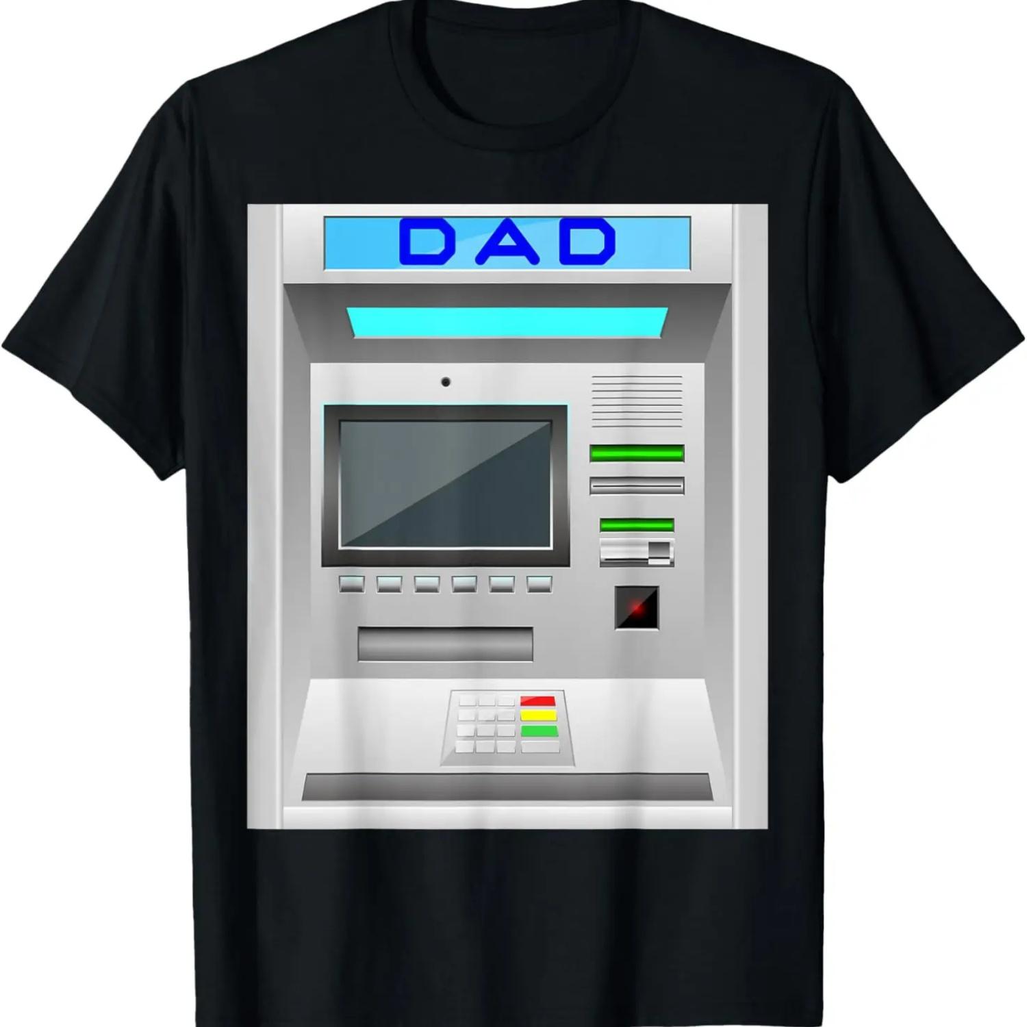 

DAD Is My ATM T-Shirt XXXXXL чорний