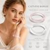 Transparent Stone Bracelet Bangle Ice-Type Agate Chalcedony Bracelet Jadeite Bangle Bracelet  Men