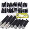 Car LED Light D1 Quick Wire Connectors 22-18AWG Low Voltage Electrical Connector No Soldering No Crimping Splice Terminals 50pcs