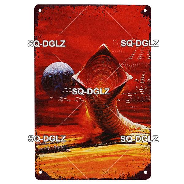 Movie Poster Metal Sign Metal Poster Tin Sign Plaque Metal Vintage Wall Decor for Bar Pub Club Man Cave Metal Signs(20x30cm)