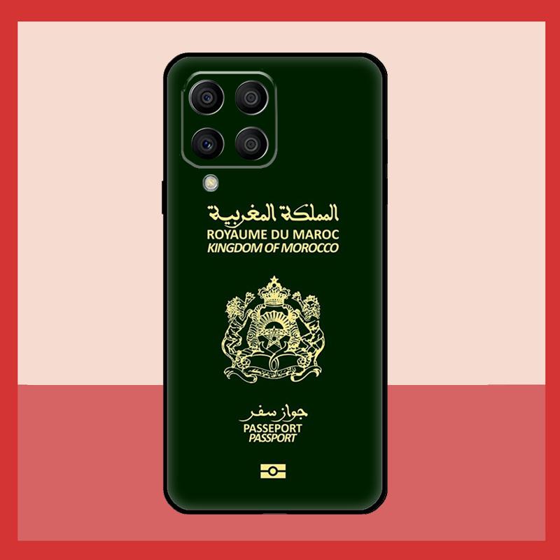 Morocco Flag Coat Of Arms Case For Samsung Galaxy M11 M31 M14 M34 M54 M12 M32 M52 M15 M13 M06 M16 M36 M56 M53 M35 M55