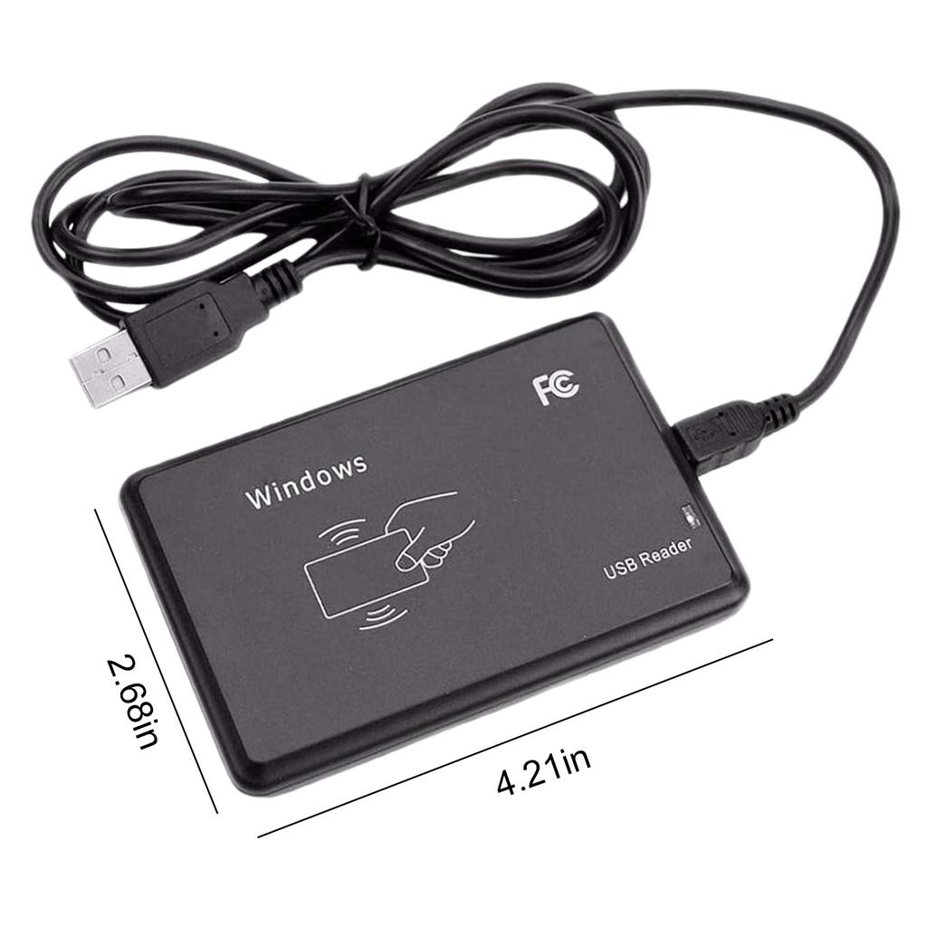 1-3Pcs Contactless IC Card Reader Writer 13.56MHz NFC Reader with USB Interface Access Control Encrypted Programmer for Windows