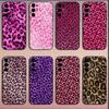 Leopard Pink Tiger Cool Phone Case For Samsung S25,S24,S21,S22,S23,S30,Ultra,S20,Plus,Fe,Lite,Note,10,9,5G Black Soft Cover