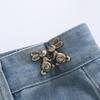 Detachable No-Sew Waist Cinching Buckles: Adjustable from Large To Small