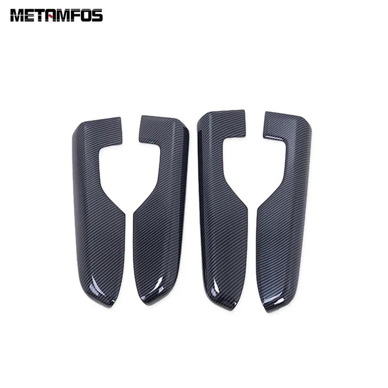 For Honda CR-V CRV  2024 2025 Carbon Fiber Interior Door Armrest Panel Cover Trim Decoration Sticker Accessories Car Styling