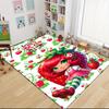 1Pc Strawberry Shortcake Fantasy Carpet Rug Customizable Soft Washable Antislip Home Living Room Sofa Mats Personalized Rug 0917256
