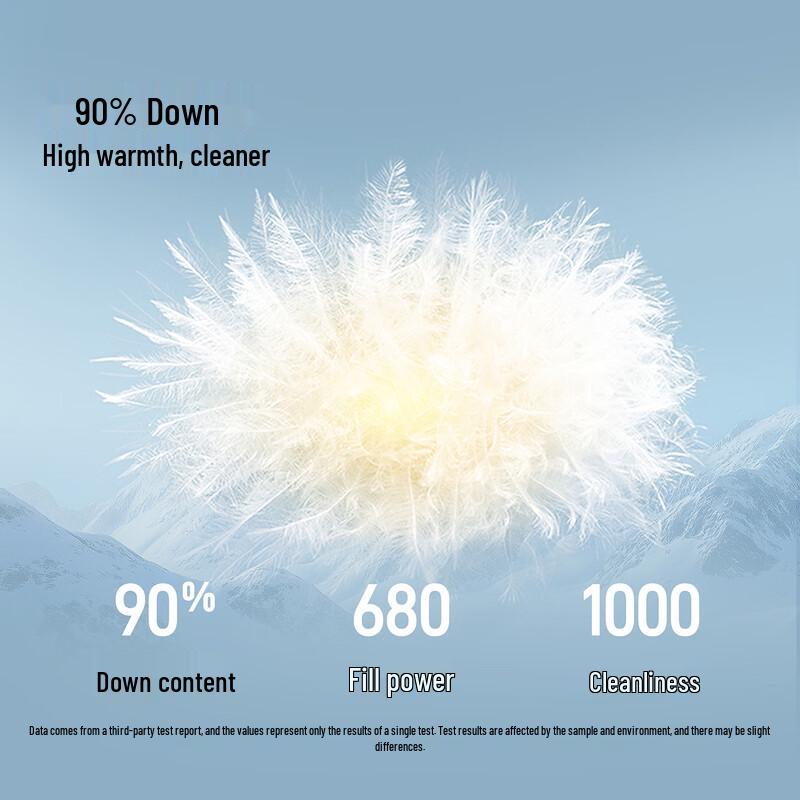Tanbor Women's Short Detachable Hood Down Jacket