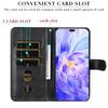 For Honor X60i 5G Case Zipper Wallet Calf Texture PU Leather Phone Cover