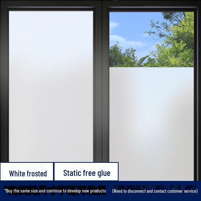 Sichtschutz Milchglasfolie für Büro, Küche, Badezimmer