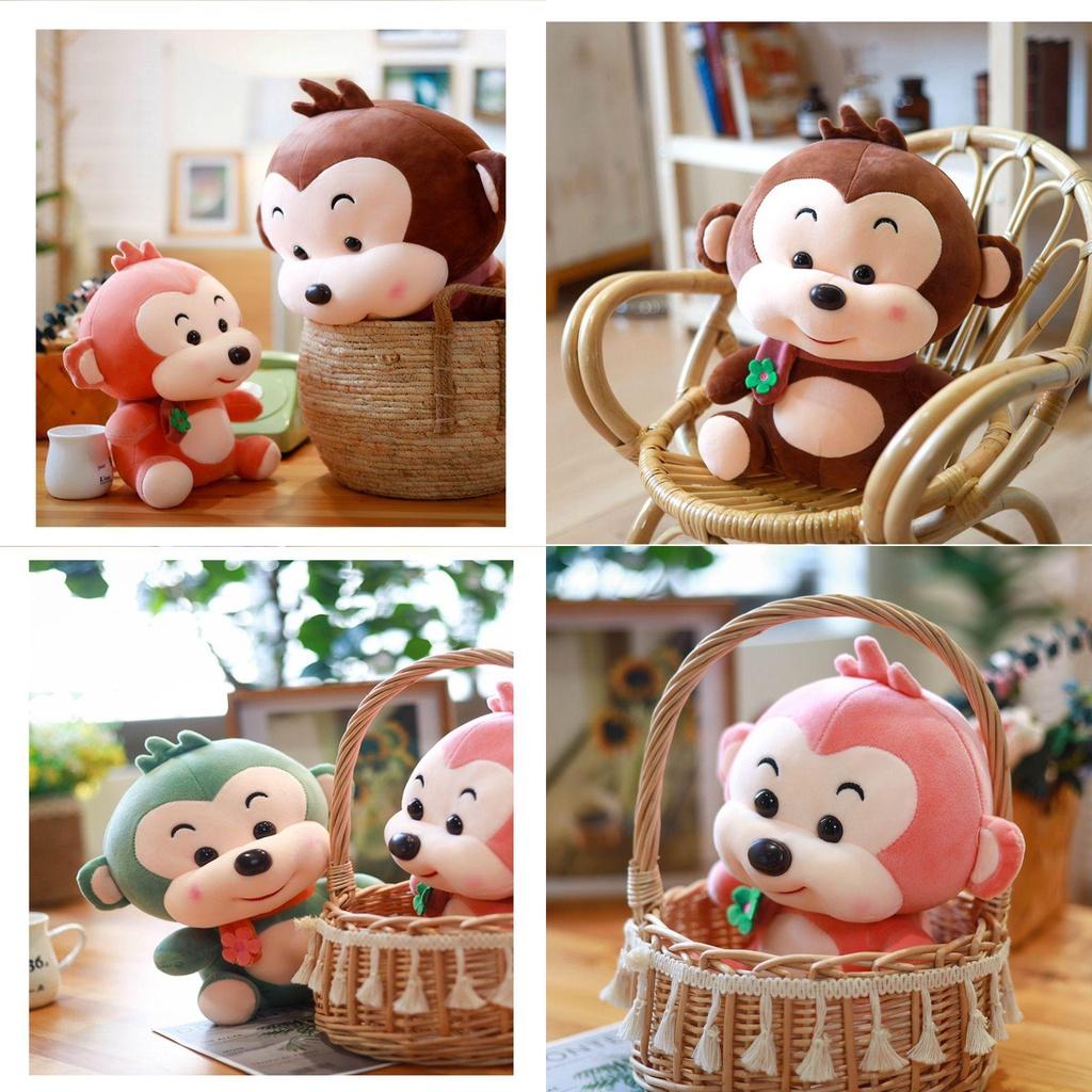 Adorable Monkey Stuff Toy Plush Doll For Girls With Soft And Cuddly Texture
