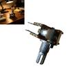 Solder Terminal Potentiometer for Electronic Keyboard Maintenance, Threaded Shaft Panel Mount Part for Manual Adjustment Replacement Work