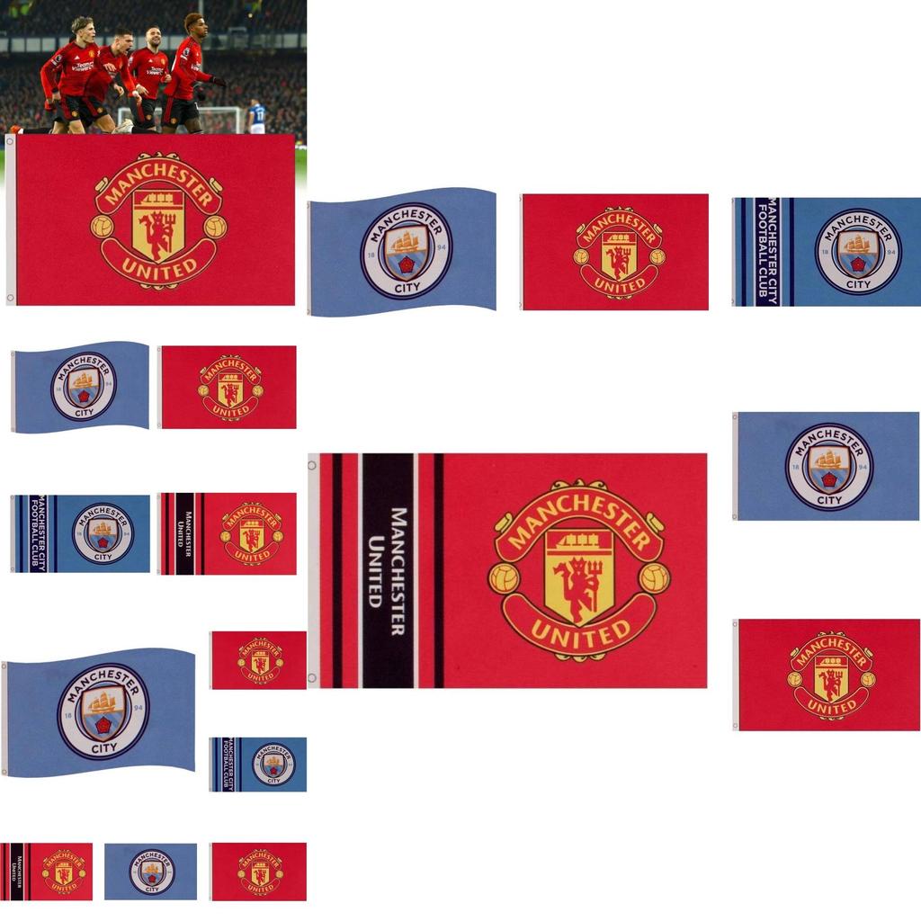 Farbenfrohe Manchester United Flagge (90 x 150 cm) – Perfekt für Fans und jeden Anlass