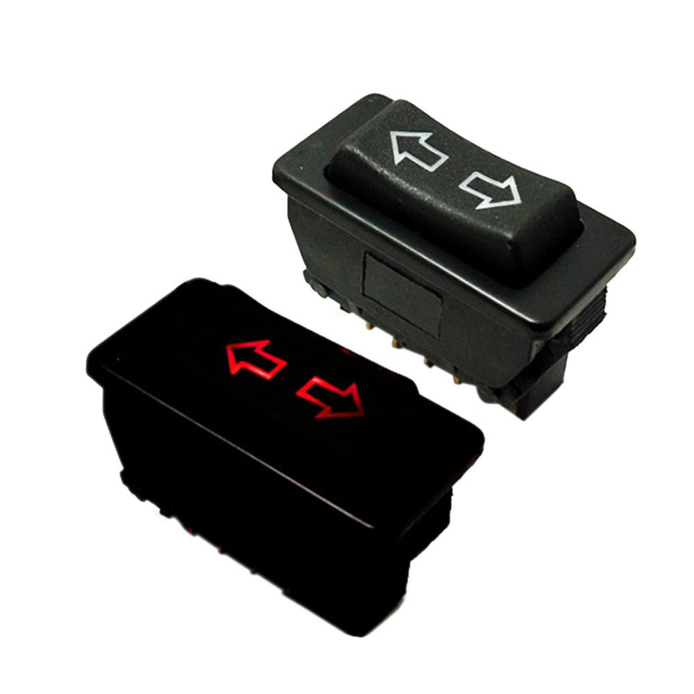 5 Pin Car Power Window Switch With Lamp Electric Power Window Switch Button Universal Car Button Switch Car Accessories 12V/24V