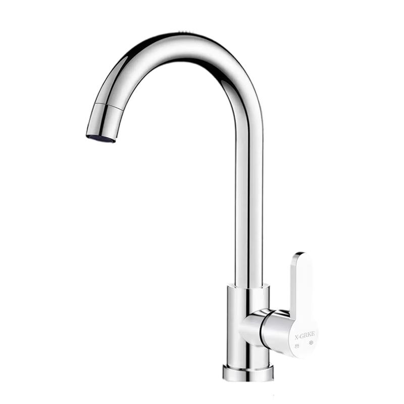X-GRKE All-Copper 360° Swivel Kitchen Faucet