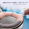 Luminous Toilet Seat Cover Soft Warm Mat Universal Washable Removable Zipper Cover Bathroom Toilet Lid Pad Case Cushion