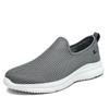 Comfortable Fashionable Antiskid Lightweight Hollowing Out Leather Casual Mesh Leather Shoes For Work Travel Suitable For Summer
