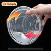 1000ml Round Disposable Food Containers