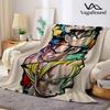 Anime DDragons BBall Printed Blanket Suitable for Sofas Beds Offices Travel Camping Chairs Warm Plush Blanket