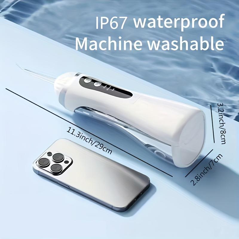 2026 New Electric Water Flosser Oral Irrigator Rechargeable Teeth Cleaner 3 Modes Portable Dental Cleaning for Home Travel Use