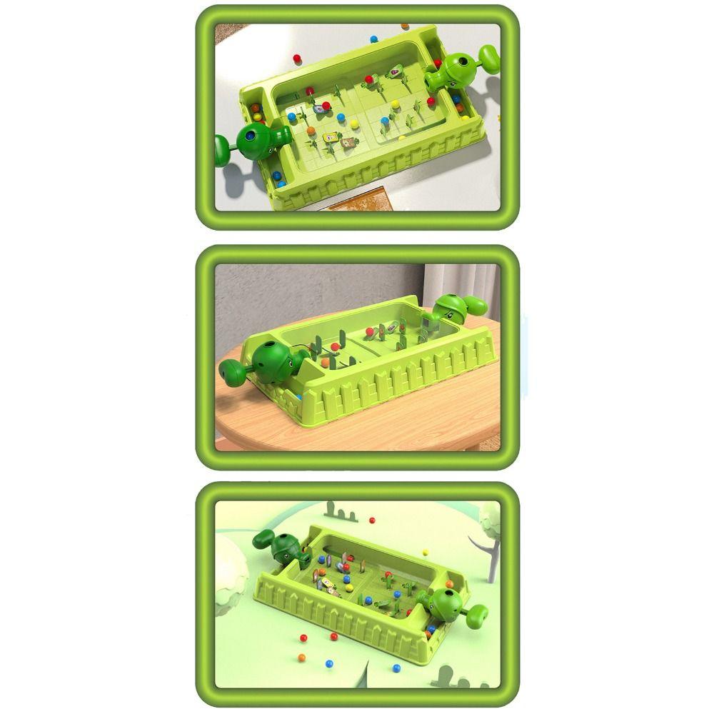 Table Top Design Double Pinball Machine 20/40/60pcs Beads Battle Game Children's Toy