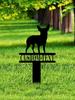 Custom Chihuahua Metal Yard Sign, Personalized Dog Garden Stake, Pet Memorial Name Plate, Outdoor Lawn Decoration for Dog Lovers