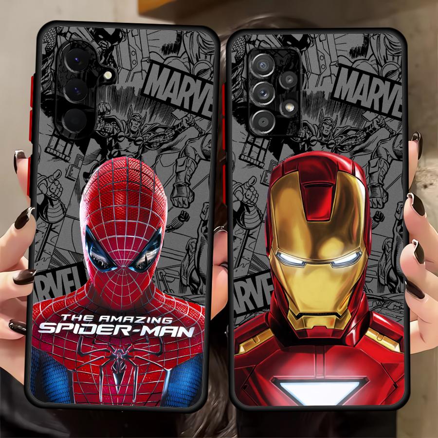 Marvels Spider-Man Groot Phone Cover Case for Samsung Galaxy A16 A17 A52 A15 A56 A55 A34 A36 A52S A72 A53 A73 A33 A14 A23 A35