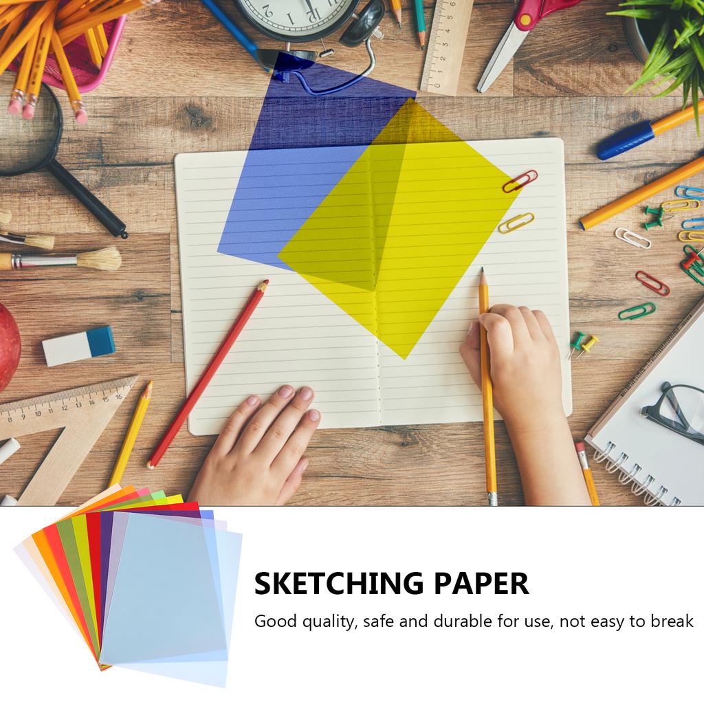 Buy 40 Sheets Translucent Transfer Tracing Paper for Sketching Printing