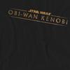 STAR WARS Unisex Adult Obi Wan Kenobi Logo T-Shirt