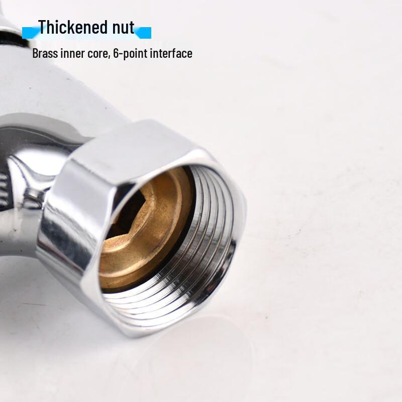 OEING Wall-Mounted Brass Hot & Cold Kitchen Faucet