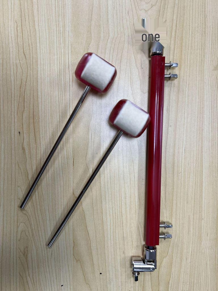 Professional Grade Double Bass Drum Pedal & Connection Rod Set