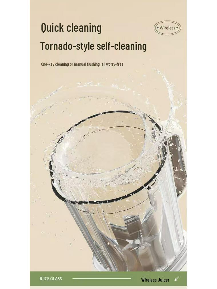 Portable Cross-Border Fully Automatic Juicer & Food Processor
