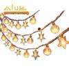 Outdoor Solar Bubble Ball Christmas Fairy String Lights for Patio and Garden