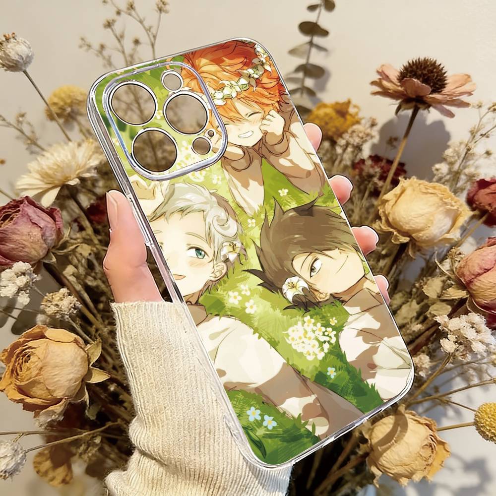 

The Promised Neverland Phone Case For iPhone 17 16 15 14 13 12 11 Mini Pro Max Plus Transparent Cover iPhone15