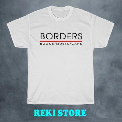 Borders Books Men's White Size S-5XL