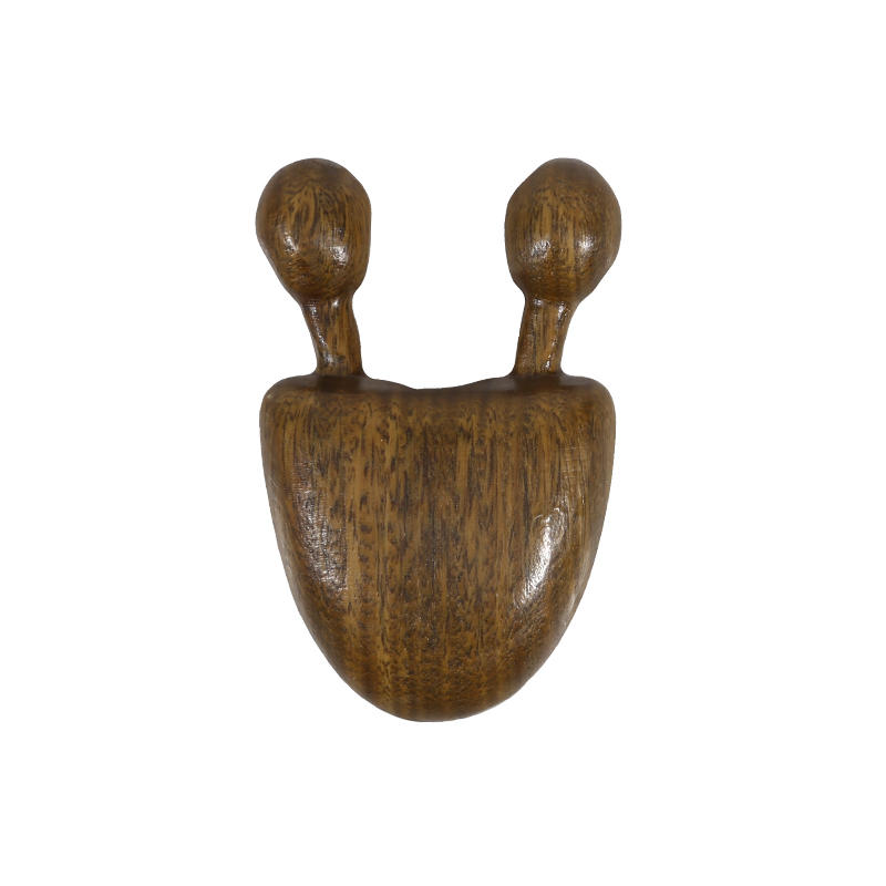 Wooden Snail Shape Nose Massage Comb Sandalwood Round Tip Gua Sha Tool Face Eye Nasal Meridian Relaxation Acupuncture Therapy Massager