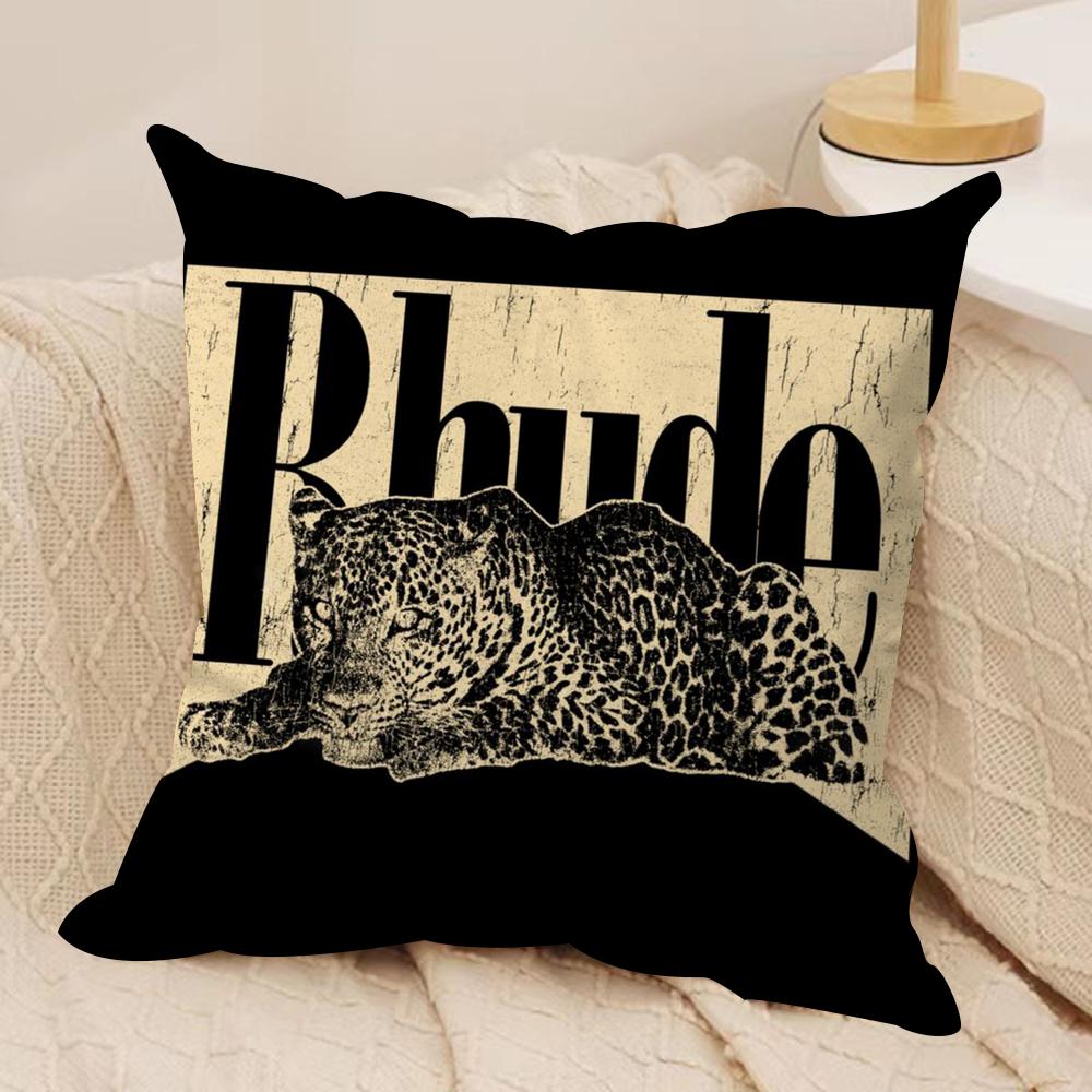 Fashion Brand RRHUDEs Cushion Cover Soft Plush Fabric DoubleSided Printed Sofa Cushion Cover for All Seasons Home Decor Gift