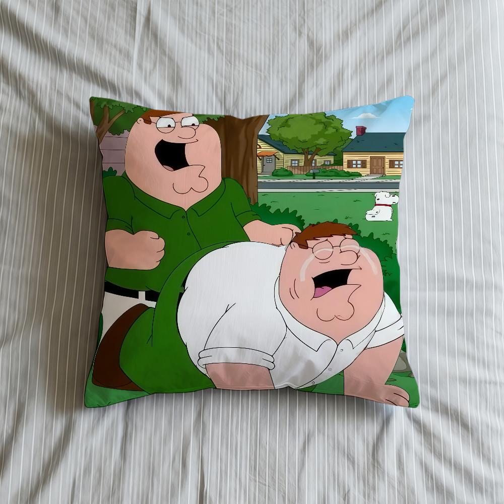 F-FfamilyS-ES Griffin Cushion Cover Soft Case Sofa Living Room G-GguyS-ES Home Peter Comfortable Office Decor Protective Pillow